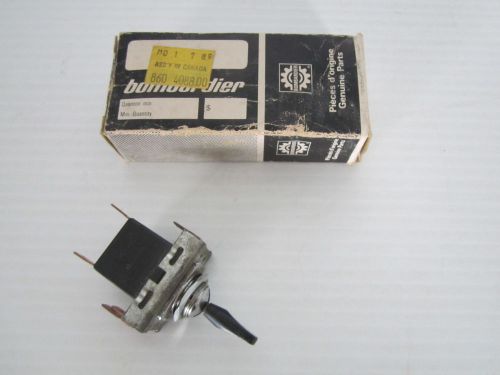 Nos vintage bombardier ski-doo lever switch light heater warmer part # 860408800