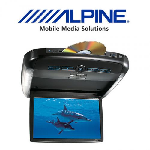 Alpine pkg-2100p 10.2&#034; wvga overhead monitor with dvd and divx player
