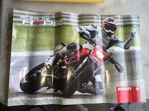 Ducati hypermotard poster believe the hype 19" x 13"