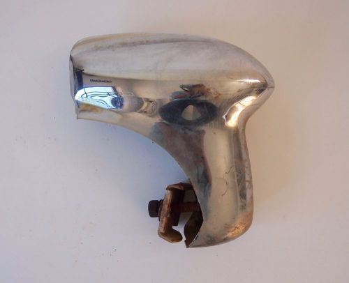 1950 - 1952 cadillac rear bumper guard left side 1025 50019