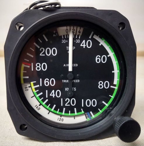 True airspeed indicator 40- 210 knots - lighted