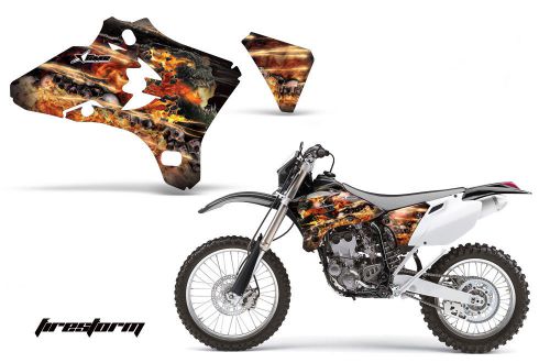 Amr racing yamaha yz 250f/450f shroud graphic kit mx bike decals 03-05 firestorm
