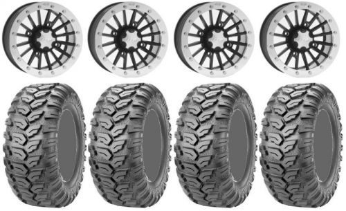 Kit 4 maxxis ceros mu07 29x9-14/29x11-14 on itp sd dual beadlock polished 1kxp