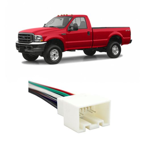 Ford f-350 1999-2004 factory stereo to aftermarket radio harness adapter