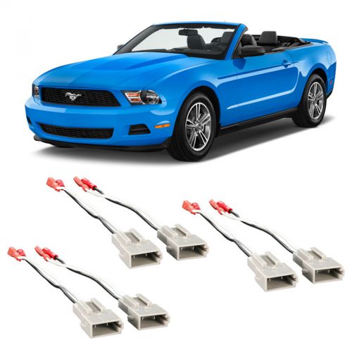 Find Fits Ford Mustang 19942004 Factory Speaker Replacement Connector Harness Kit in Nixa