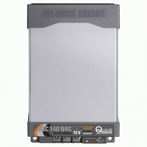 New quick fbnrg0140fr0a00 sbc 140 nrg battery charger 12v 12 amp 2-bank