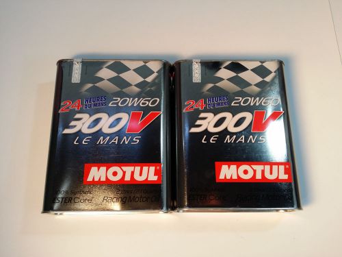 Uc391 104245 motul 300v 20w-60  le mans engine oil 2pk. (4 liters)