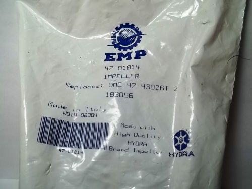Emp impeller 47-01814 replacement for mercury o.e.m. 47-43026t 2  /  183056