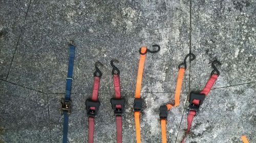 6 ratchet straps