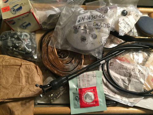 40 + pcs. motorcycle, snowmobile, watercraft, atv misc. parts lot gaskets &amp; more