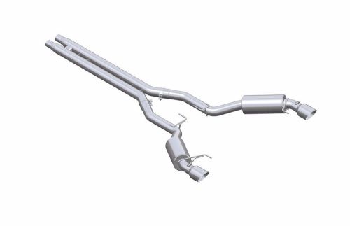 Mbrp s7277409 2015+ ford mustang gt 5.0 3&#034; stainless cat back exhaust 4.5in tips