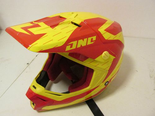 One industries gamma positron acu gold enduro off road sz large,  atv, offroad