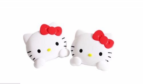 Hello kitty car safety seat auto belt clip stopper clamps 2pc 1set