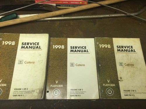 1998 cadillac catera service manual