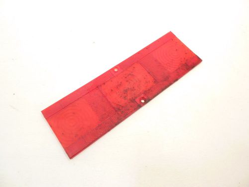 73 polaris colt ss 340 tail light lens / lamp cover rear red plastic