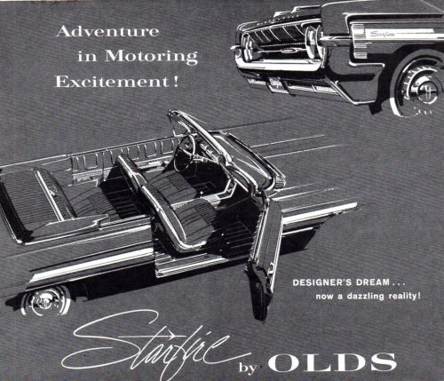 Vintage original 1961 oldsmobile starfire magazine advertisement 8&#034; x 10&#034;