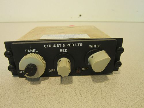 Douglas light control assy ctr instrument panel &amp; ped 5956888-503
