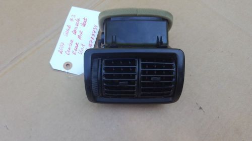 2003-2007 saab 9-3 center console rear air vent unit 12789734 oem