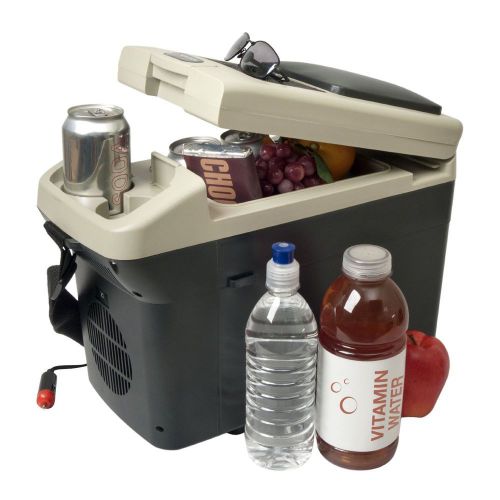 Portable car cooler wagan el2296 10.5 liter personal fridge and warmer travel