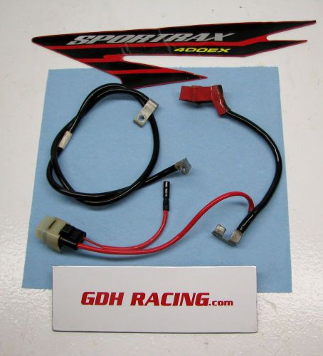 2008 trx 400ex positive negative wires set 400 ex