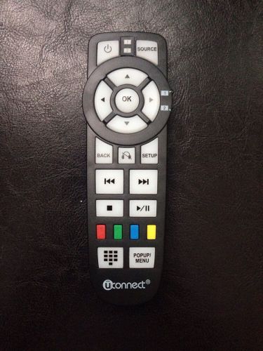 2013-16 chrysler dodge jeep oem uconnect 2 channel dvd remote  05091247 aa