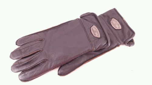 Womens harley davidson leather gloves. size large.