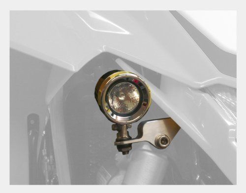 Trail tech 551-ss450 polished 50w mr16 halogen stock location mount light for