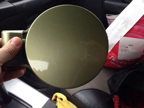 2012 kia soul gas fuel filler lid door green tea latte  color