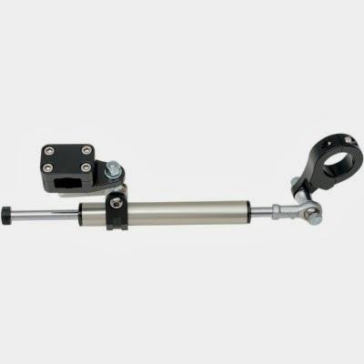 Honda trx450r 2004-2012 moose black 11-way steering stabilizer 0414-0414