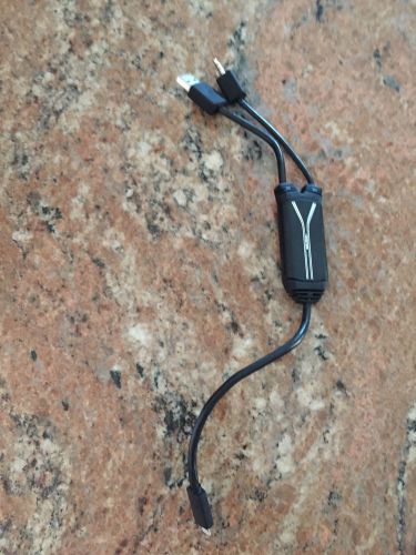 Bmw apple iphone 5/6 lightning usb y cable audio music adapter- 61122287641-03