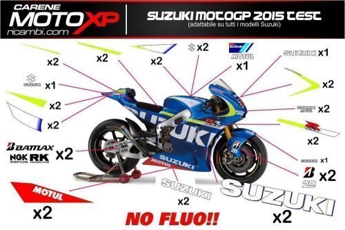 Stickers decal moto suzuki gsx-r 1000 2009 2015 racing sbk 2015