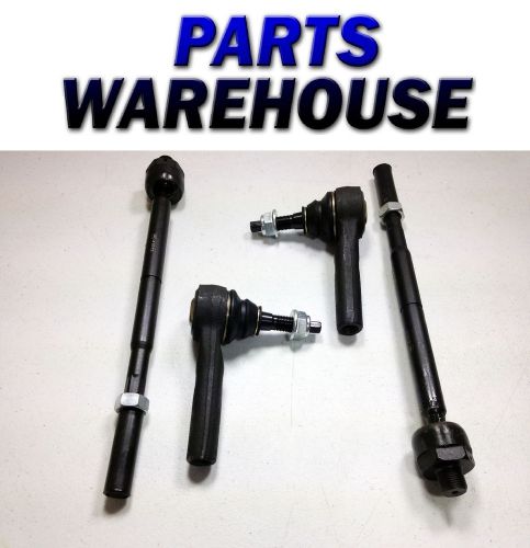 4 piece kit tie rod ends for chrysler 300 dodge charger challenger 1 yr warranty