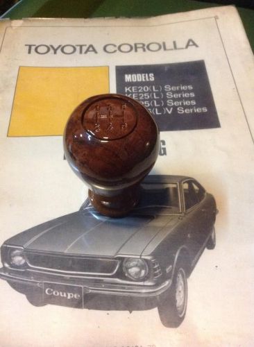 Wood shift knob 5 speed manual gear knob