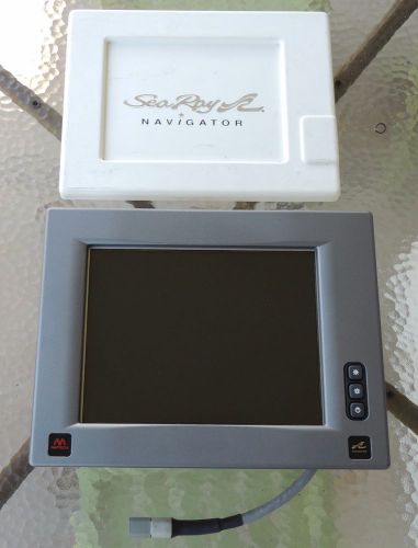Sea ray navigator / maptech i3 12&#034; display unit w/ suncover great condition