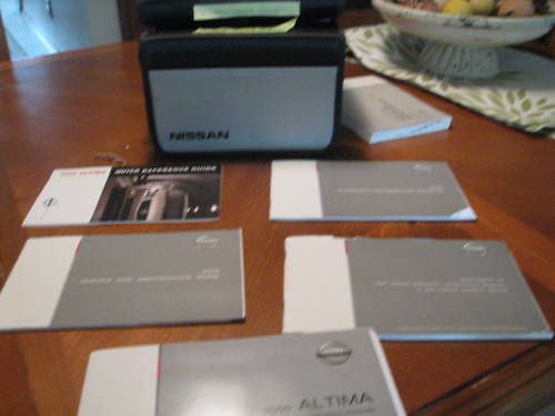 2005 nissan altima owners manual