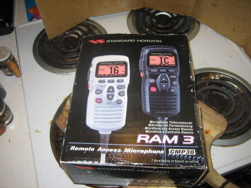 Standard horizon ram 3 cmp30 black