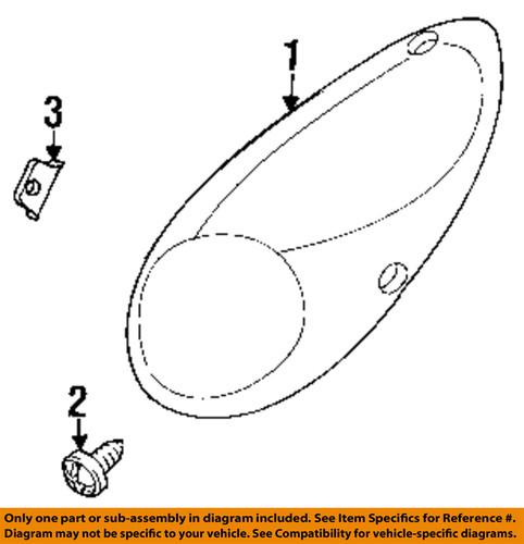 Chrysler oem 5288743ag combination lamps tail light-rear-combo lamp assembly