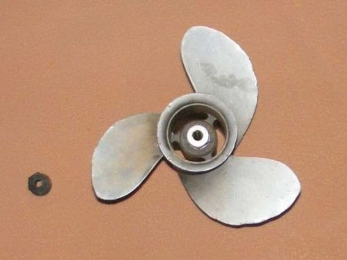 M2w1544 1987 mercury 6 hp 0b215253 prop 9x9 pn 42522a12 fits 1986-1995