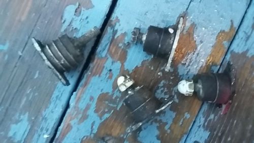 Elgin 25 hp rubber mount motor outboard