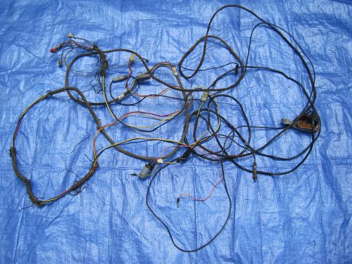1970 challenger s.e. / barracuda g.c., complete overhead console wiring harness