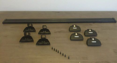 Thule 460 podium footpack, lb50 bars,locks,keys,ec1 end caps,&amp; freeship!