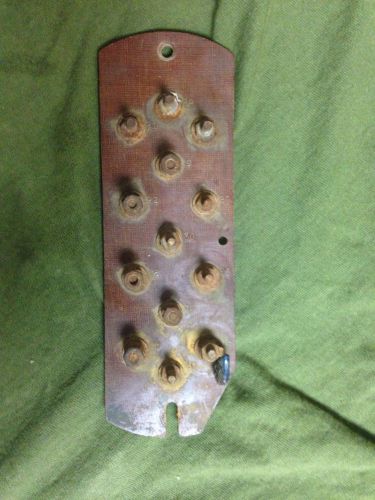 Harley panhead original terminal board