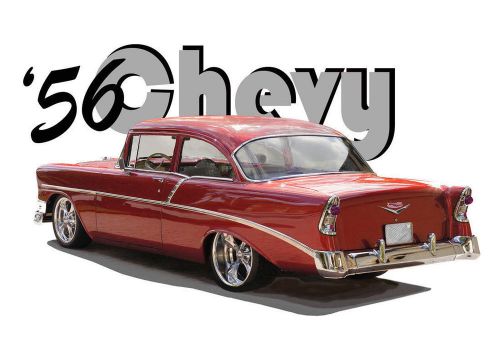 Autoart t-shirt '56 chevy "post"