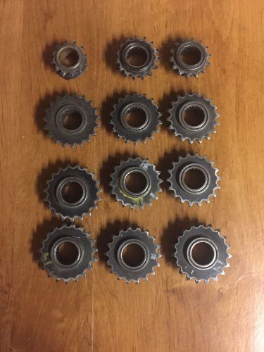 Horstman style wide slot 35 pitch kart sprocket gear drivers 12-19 tooth t race