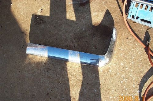 Chevy 1959 left front bumper half