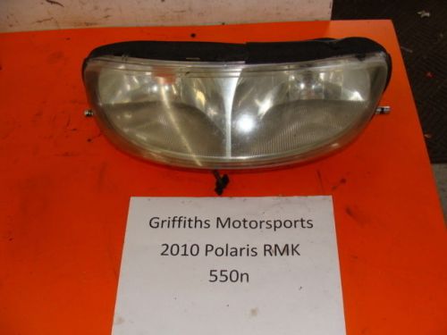 10 2010 polaris rmk 550n trail 09 08 07 06 headlight head light indy w 1 bulb