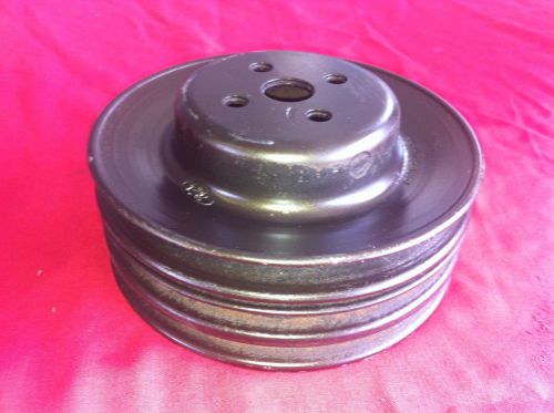 79-80-81-82-83-mustang-ford d9ze-8509-ab-water-pump-pulley 3 groove