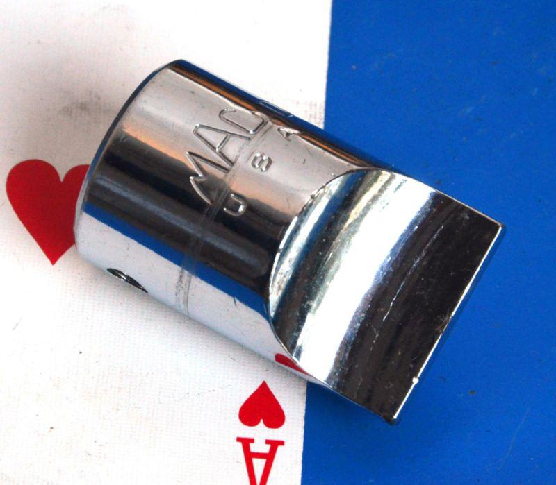 Mac tools 1/2" drive 1-1/16" chome drag link socket wrench new discontinued