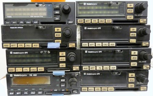 Lot of 8 trimble gps for parts or not working  $65 all