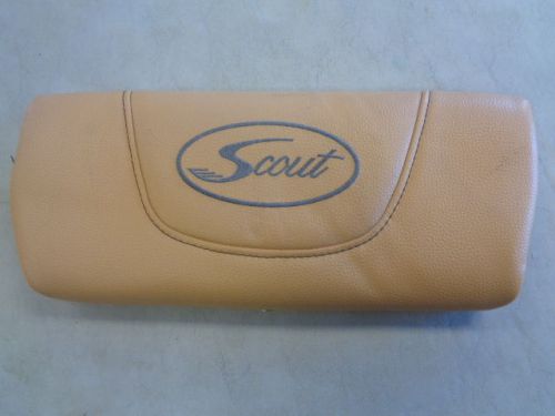 Scout head rest cushion desert tan 16 1/4" x 7 1/4" marine boat